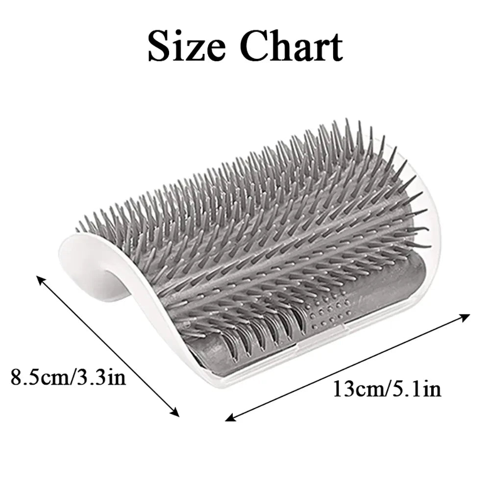 Cat Scratcher and Massager for Cats and Dogs - Grooming Brush and Hair Removal Tool for Pet Care Accessories