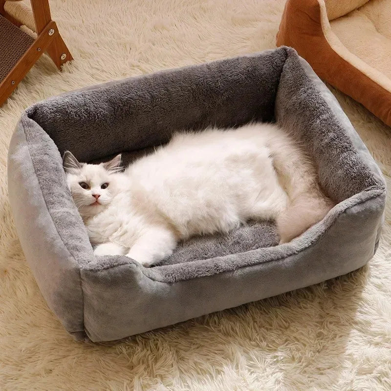 Cozy Cat & Dog Bed with Cushions - Perfect Pet Accessory for All Homes