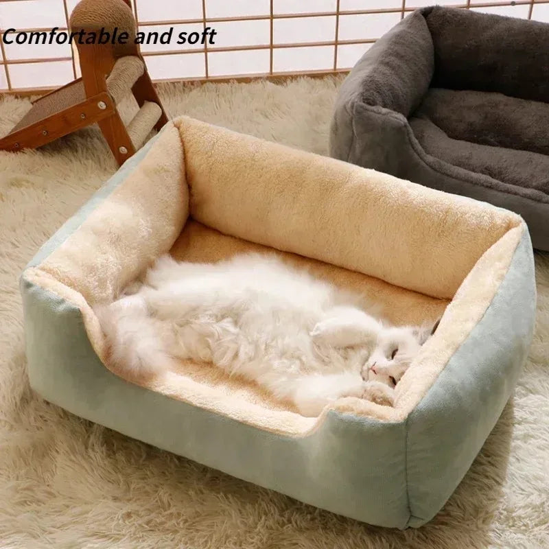 Cozy Cat & Dog Bed with Cushions - Perfect Pet Accessory for All Homes