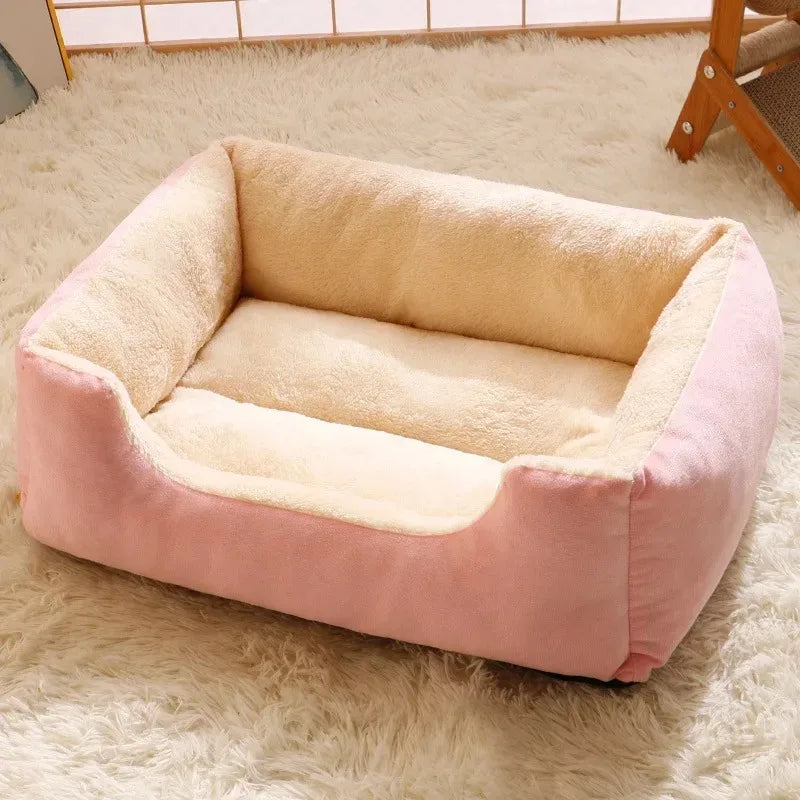 Cozy Cat & Dog Bed with Cushions - Perfect Pet Accessory for All Homes